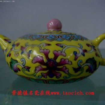 新款粉彩壶