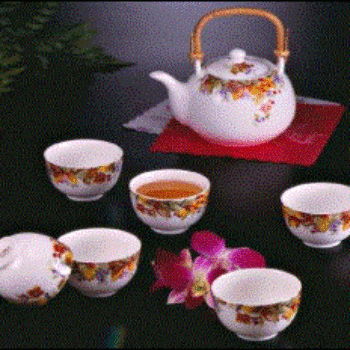 樱花茶具组