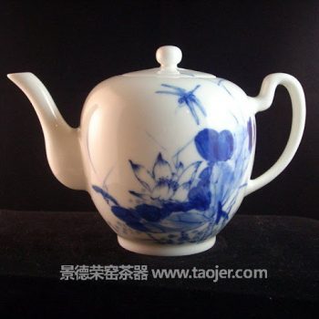 荷塘清趣茶壶