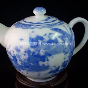 小雅款童子戏春茶壶