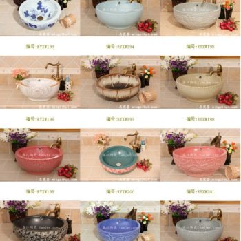 RYXW202景德镇 双层蓝碎花 家居工艺摆设