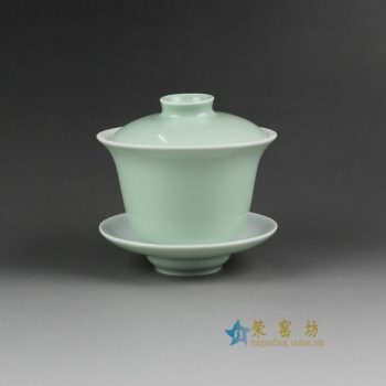 14FS23颜色釉盖碗 三才碗 泡茶杯