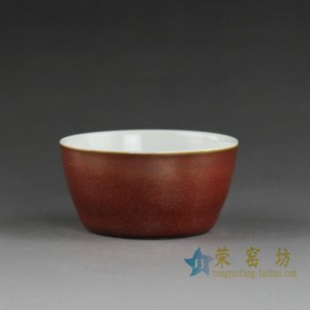 14CS38 手工颜色釉茶杯 品茗杯 功夫茶
