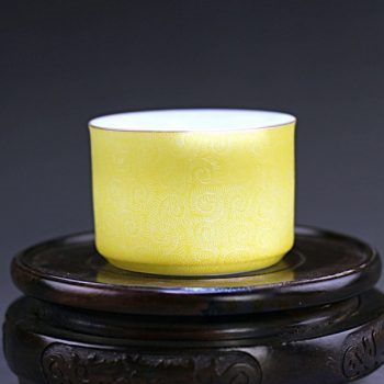 RYHV17 手工扒花 茶杯 品茗杯
