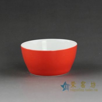 14CS38手工颜色釉茶杯 品茗杯 功夫茶具