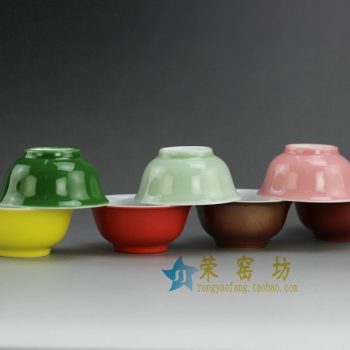 14FS38 9139高温颜色釉 釉靶子多色多款茶杯 品茗杯 功夫茶具