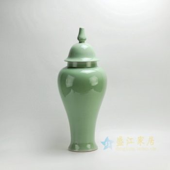 RYKB112-B 2426颜色釉 将军罐 储物罐 盖罐 尺寸：口径 12 厘米 肚径 24 厘米 高 50 厘米
