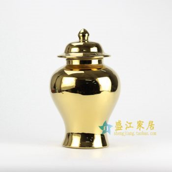 RYNQ23-A 镀金将军罐