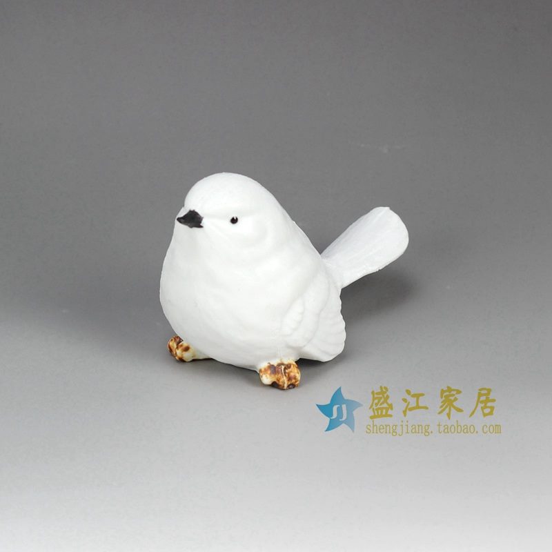 景德镇 雕塑动物 小鸟摆设品厂家直销