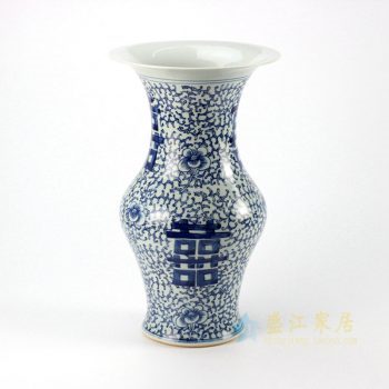 RYWD09青花喜字花瓶
