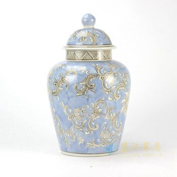 RYPU35　粉彩罐子