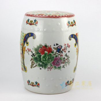 RYLL39 粉彩凳子 凉墩