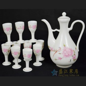 RYGN20-E　酒具　水点桃花