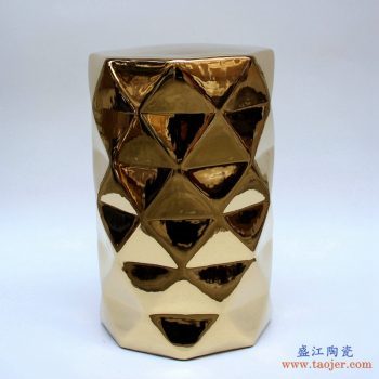 RYNQ186-A  景德镇陶瓷 异形时尚凳子 鼓凳 瓷凳 梳妆凳 凳子