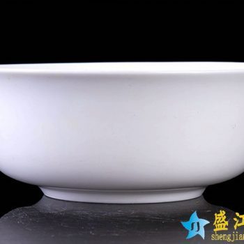 RZHY01-E  景德镇  6英寸高档骨瓷骨质瓷面碗 纯白