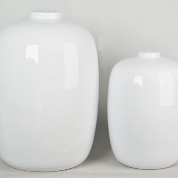 XY16-IW3416    景德镇  全白  罐子   摆件品