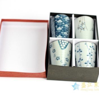 RZIO02   景德镇   日式 花卉 杯子 马克杯   厂家直销