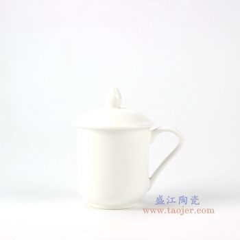 rydy34-a  景德镇 白瓷茶杯水杯单杯日用瓷