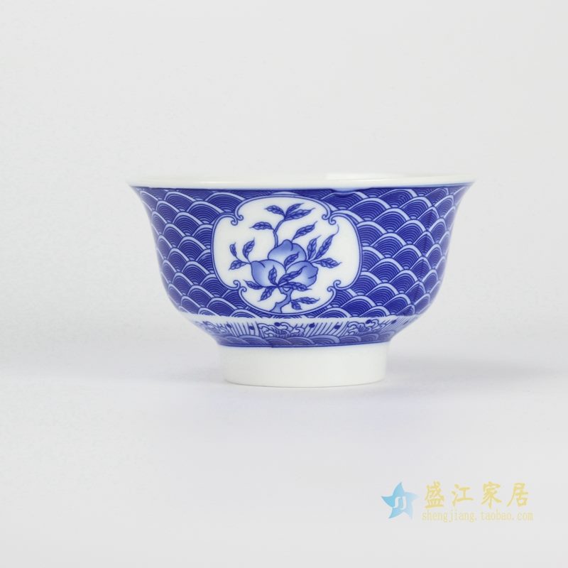 青花单碗 饭碗 厂家直销 景德镇