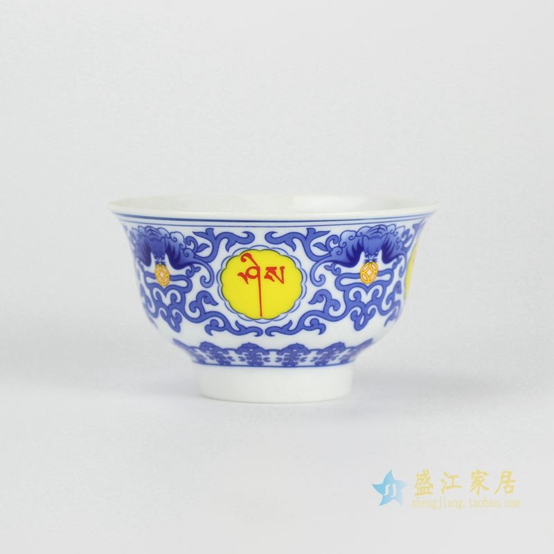 青花饭碗 单碗 景德镇厂家直销