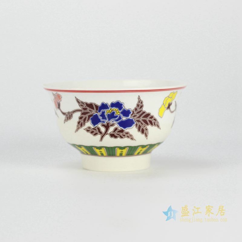 粉彩饭碗 汤碗 景德镇厂家直销
