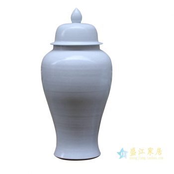 rykb140-a    景德镇   颜色釉将军罐  白色艺术罐 摆件品   厂家直销