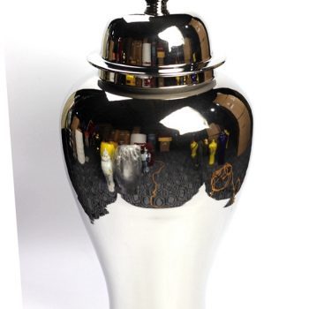 rykb140-d    景德镇  镀金将军罐   艺术花瓶摆设品  厂家直销