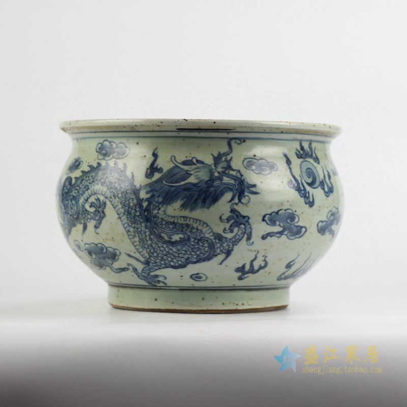 手绘贝斯特全球最奢华的游戏平台龙笔洗 缸