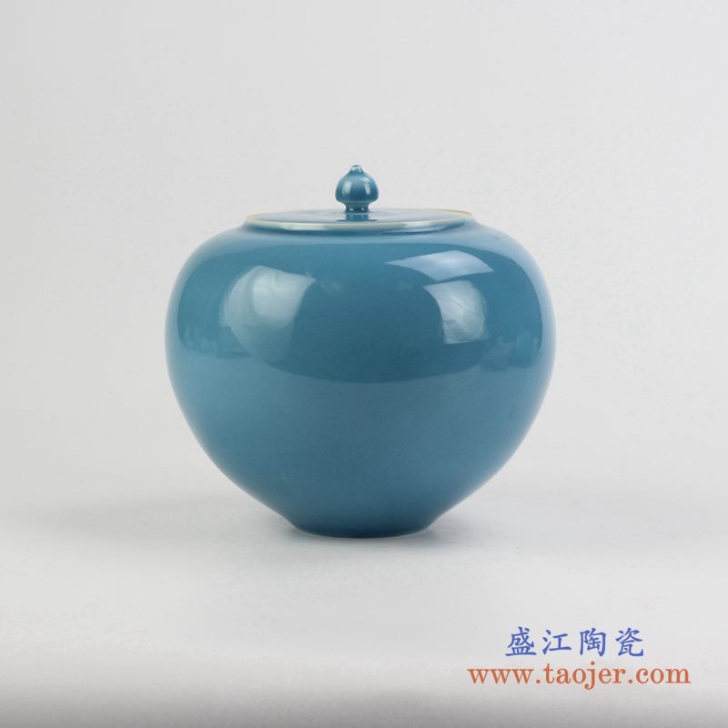 颜色釉罐 储物密封罐 景德镇 厂家直销