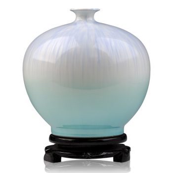 ryyo05-d    高温颜色釉 梦幻釉 窑变 石榴瓶 不开片 花瓶
