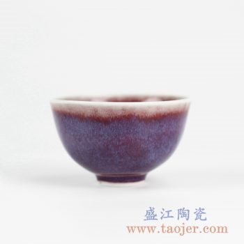 2L15_景德镇颜色釉窑变小单杯品杯品茗杯 茶具