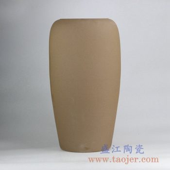 RZLD01_景德镇手工制作陶艺大花瓶陶瓷缸 现代简约装饰摆件家居陈设落地陶瓷花瓶