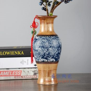 RZLJ08    陶艺陶瓷赏瓶花瓶花插摆件品