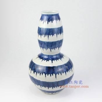 RZMV13 景德镇陶瓷 青花陶瓷工艺品 花插花瓶