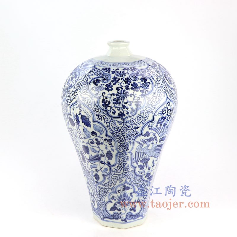 盛江陶瓷 仿古 元青花陶瓷罐系列