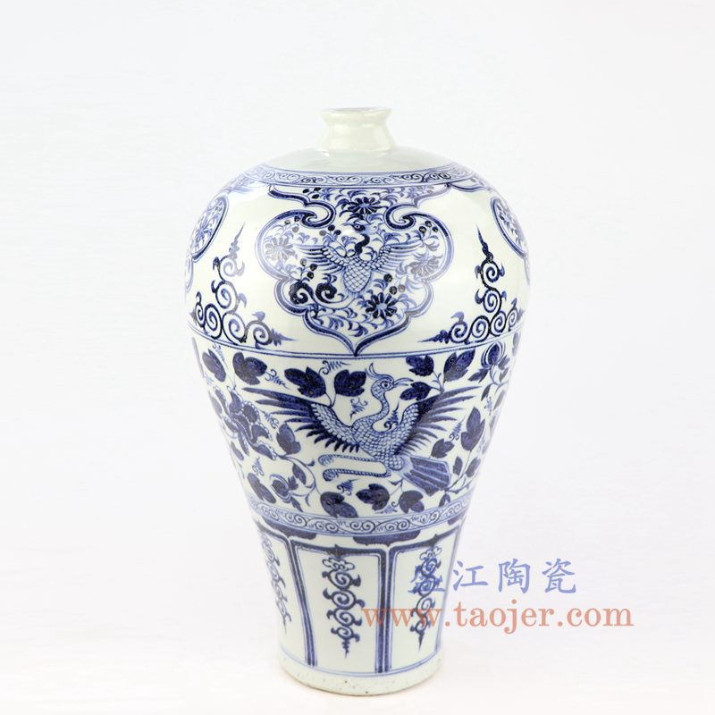 盛江陶瓷 仿古 元青花陶瓷罐系列
