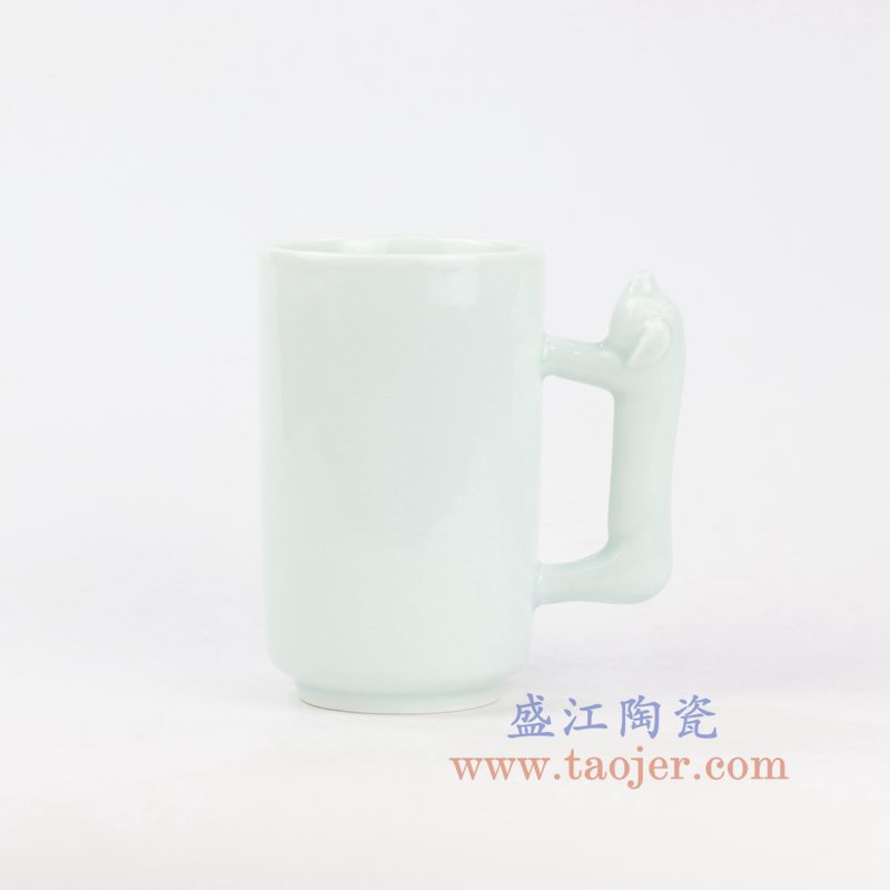 盛江陶瓷 青釉陶瓷杯
