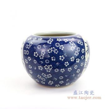 RYWD26 景德镇陶瓷 手工青花陶瓷罐