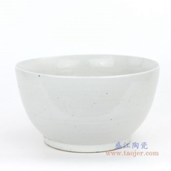 RZPI02-B 盛江陶瓷 仿古做旧白色小碗