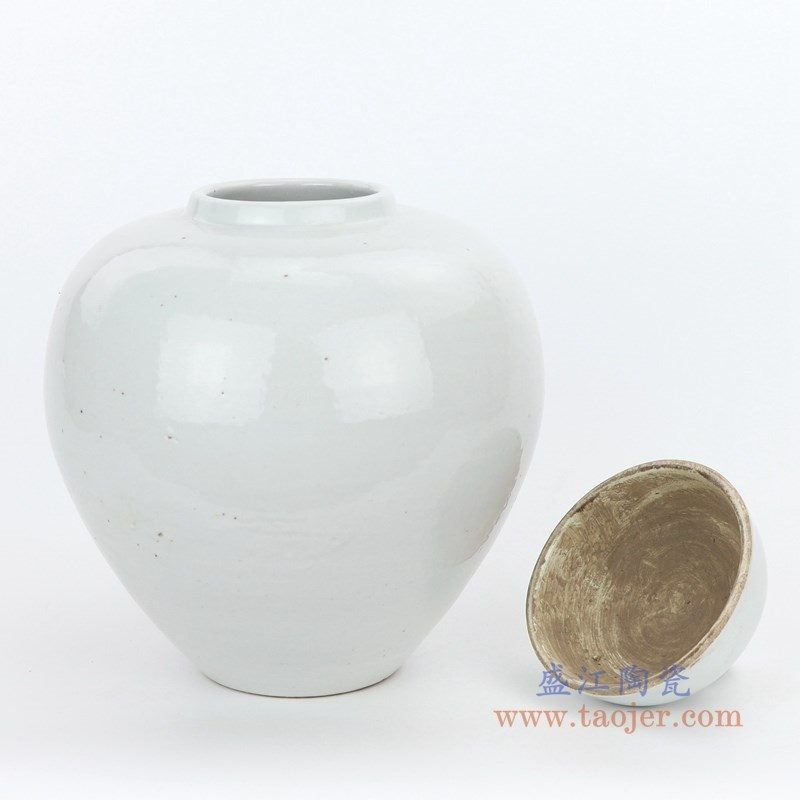 RZPI05-A 盛江陶瓷 仿古做旧高温单色储物罐