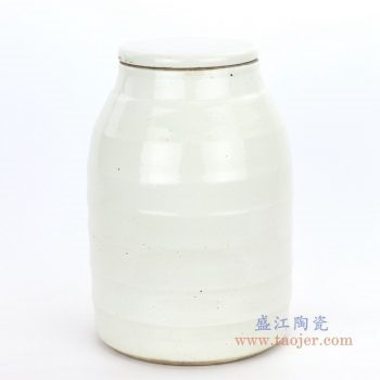 RZPI06-B 景德镇陶瓷 仿古做旧高温小号茶叶罐