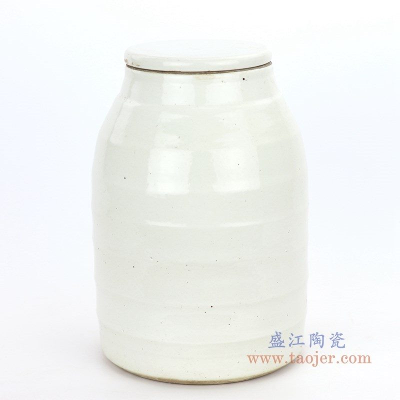 RZPI06-B 盛江陶瓷 仿古做旧高温小号茶叶罐