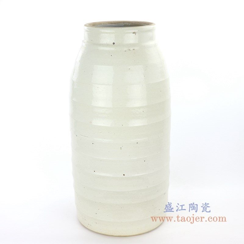 RZPI06-C 盛江陶瓷 仿古做旧高温大号茶叶罐