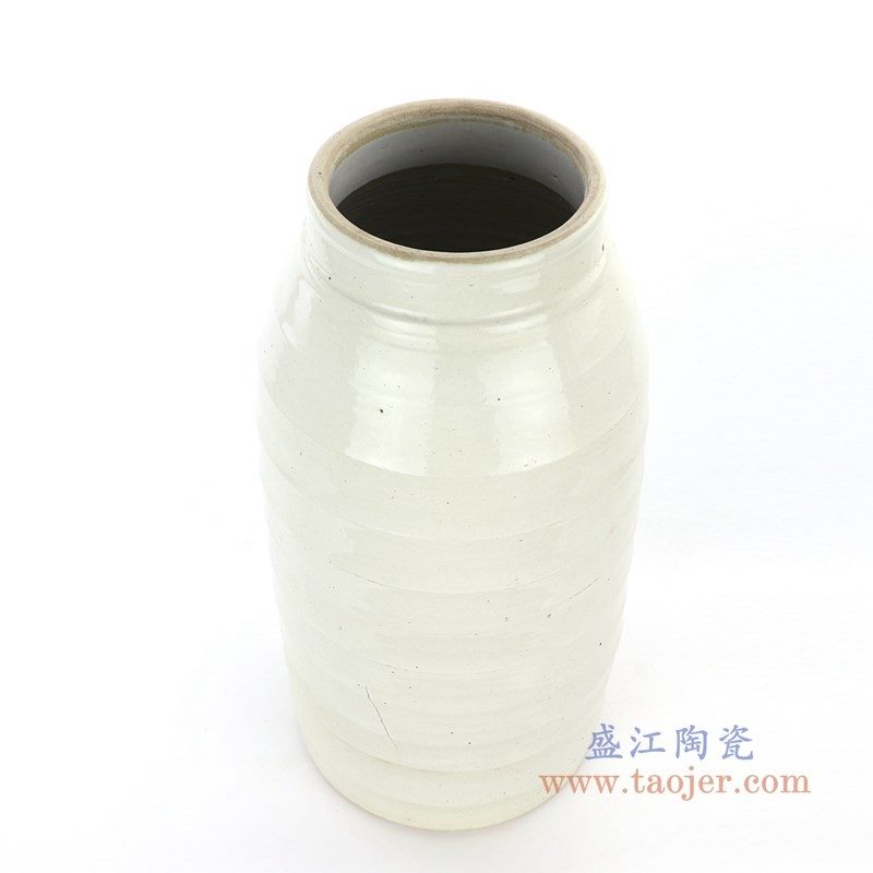 RZPI06-C 盛江陶瓷 仿古做旧高温大号茶叶罐