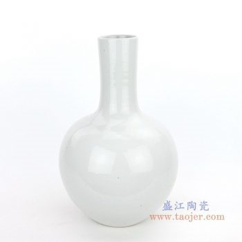 RZPI08 盛江陶瓷 仿古做旧高温单色釉天球瓶