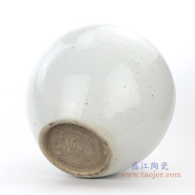 RZPI20 盛江陶瓷  仿古做旧高温单色釉储物罐
