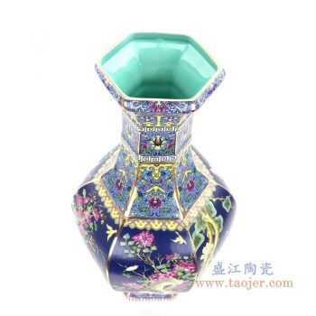 RYRJ18 景德镇陶瓷 景德镇瓷器珐琅彩瓷器花瓶