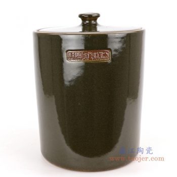 RZQi01 景德镇陶瓷 陶瓷米缸陶瓷罐带盖茶叶罐