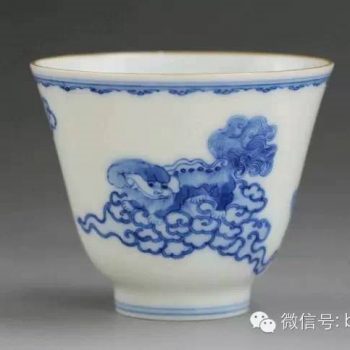 手绘功夫茶具欣赏之:敬畏堂茶杯篇