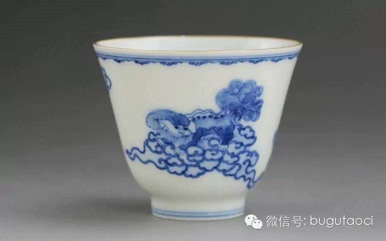 手绘功夫茶具欣赏之:敬畏堂茶杯篇